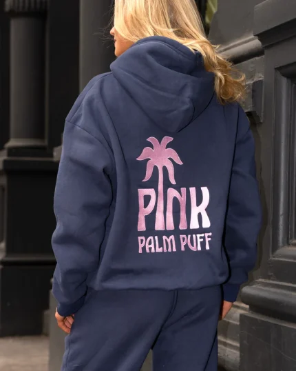 Classic Puff Hoodie in Navy