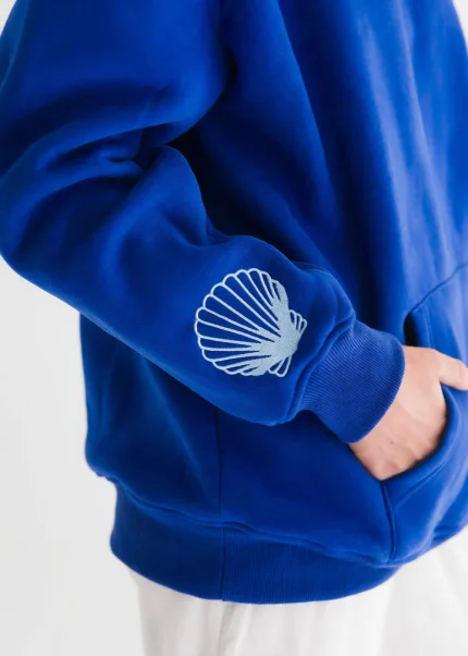 Hawaii Hibiscus" Hoodie in Oceanic